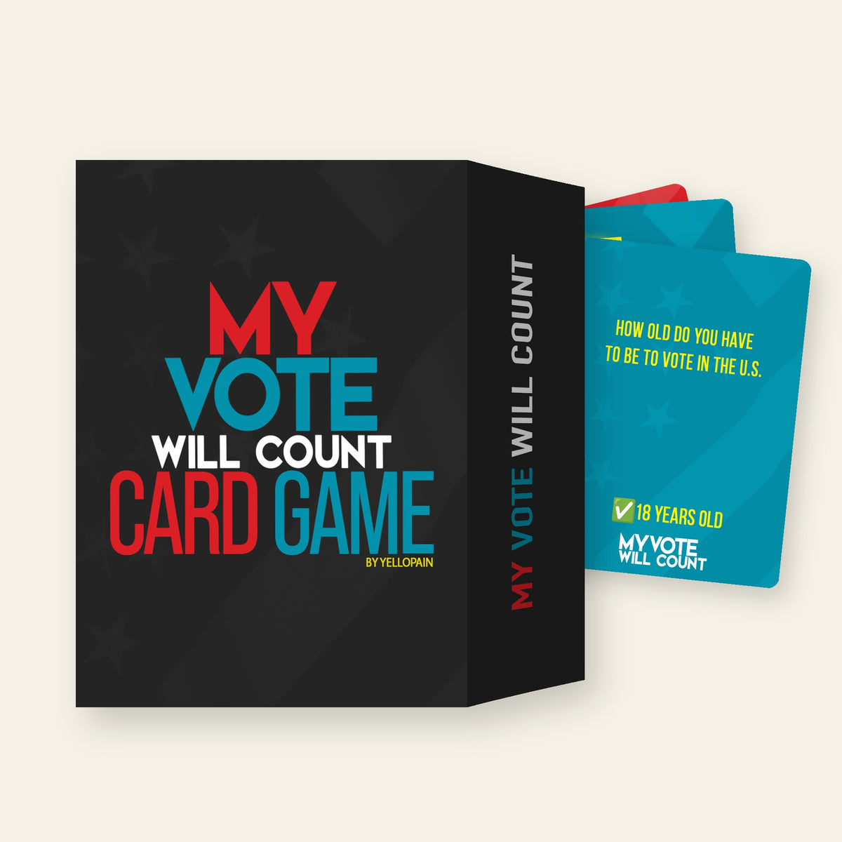 My Vote Will Count Card Game