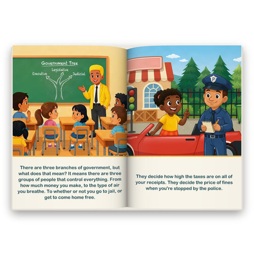 Inside the book: the three branches of government
