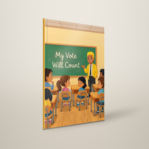 My Vote Will Count paperback picture book by YelloPain