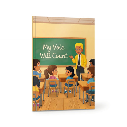 My Vote Will Count paperback picture book by YelloPain